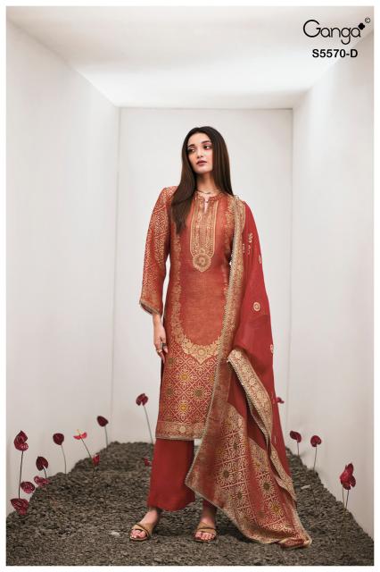 Ganga mairya 5570 wholesale dress material online shopping